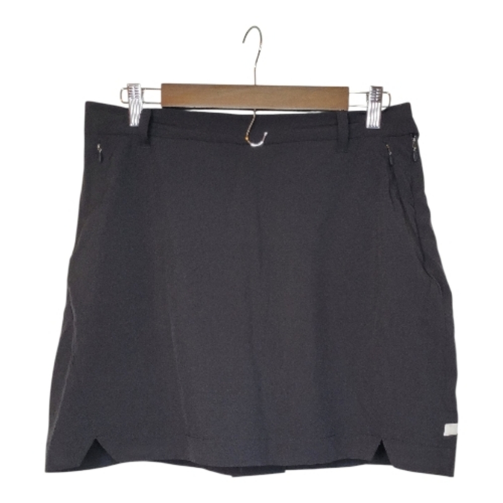 Kyodan golf Black Skort with Zipper Pockets Size Medium